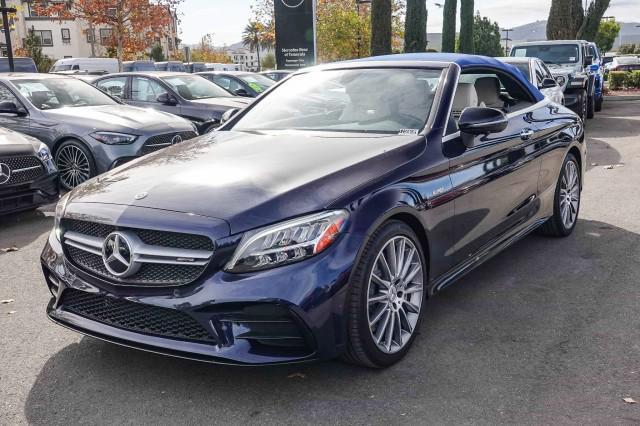 used 2021 Mercedes-Benz AMG C 43 car, priced at $55,992