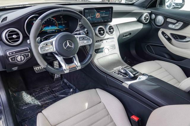 used 2021 Mercedes-Benz AMG C 43 car, priced at $55,992