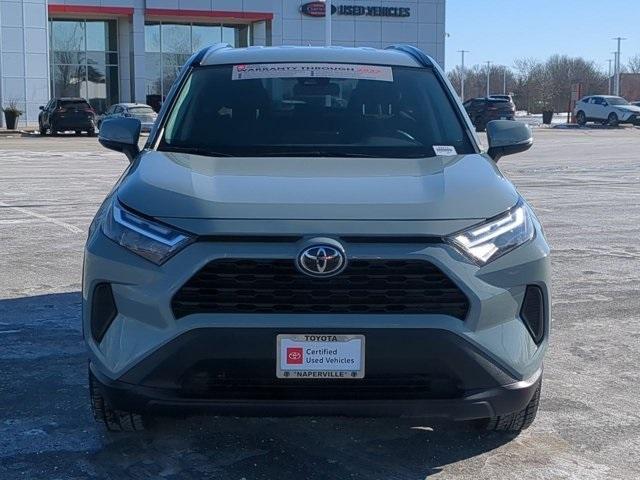 used 2022 Toyota RAV4 car, priced at $27,650