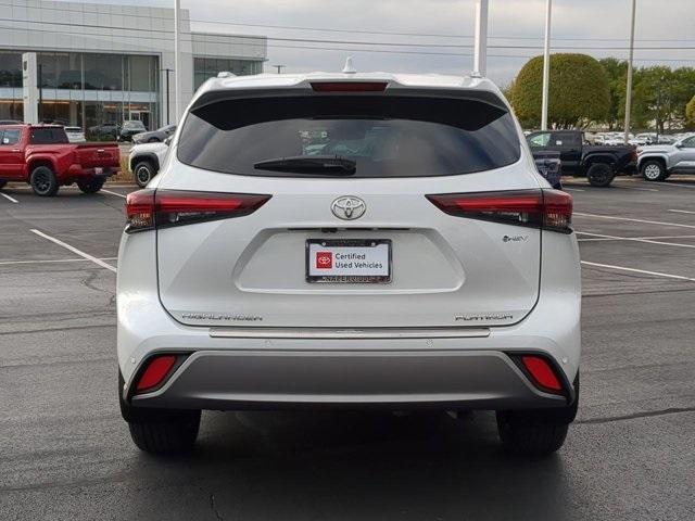 used 2025 Toyota Highlander Hybrid car, priced at $59,749