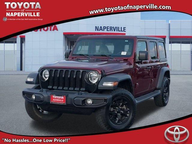 used 2021 Jeep Wrangler Unlimited car, priced at $28,799