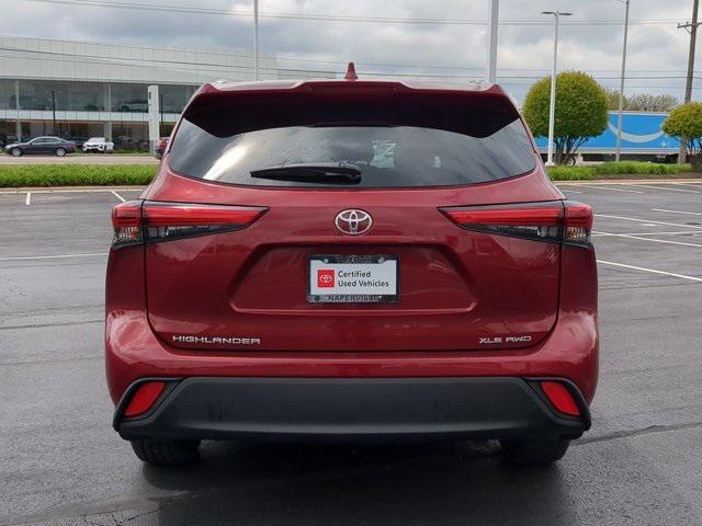 used 2020 Toyota Highlander car, priced at $32,588
