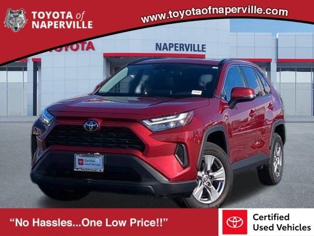 used 2022 Toyota RAV4 car, priced at $29,698