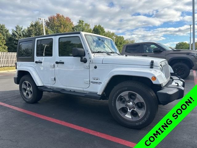 used 2017 Jeep Wrangler Unlimited car, priced at $21,801