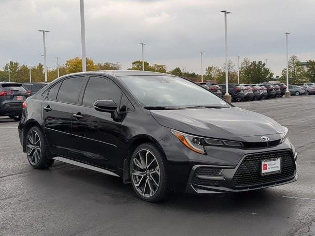 used 2021 Toyota Corolla car, priced at $20,215