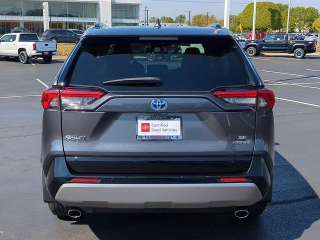 used 2023 Toyota RAV4 Hybrid car, priced at $33,699