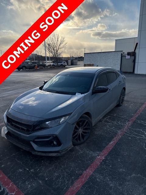 used 2021 Honda Civic car, priced at $22,498