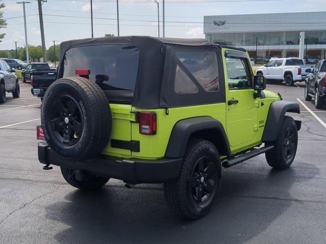 used 2017 Jeep Wrangler car, priced at $19,345
