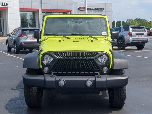used 2017 Jeep Wrangler car, priced at $19,345