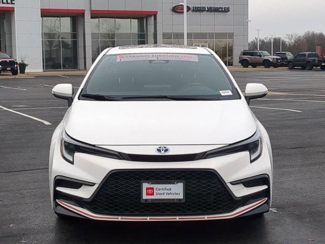 used 2023 Toyota Corolla Hybrid car, priced at $25,388