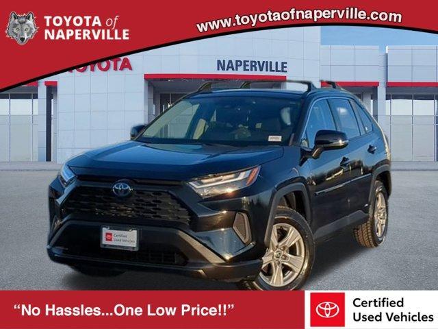 used 2022 Toyota RAV4 Hybrid car, priced at $33,998