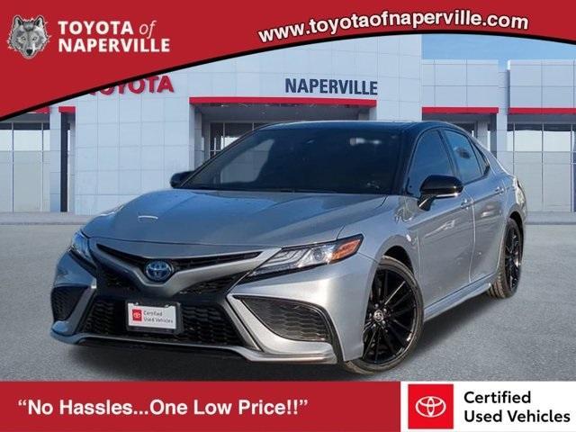 used 2022 Toyota Camry Hybrid car, priced at $29,418