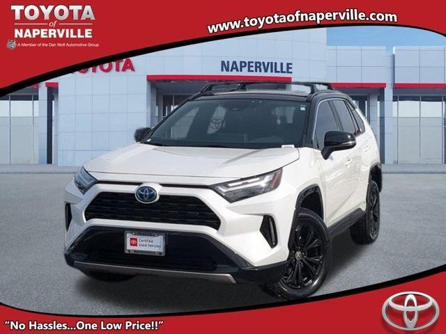 used 2022 Toyota RAV4 Hybrid car, priced at $29,789