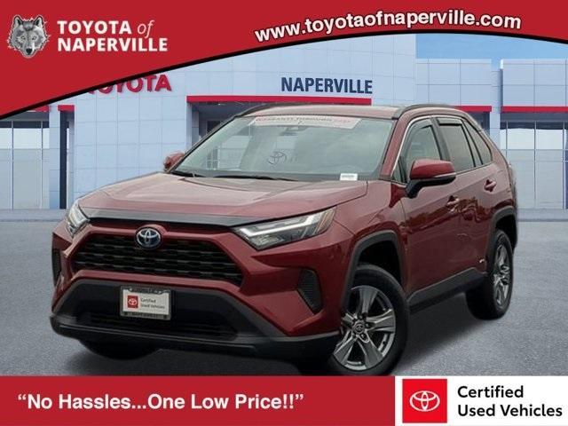 used 2022 Toyota RAV4 Hybrid car, priced at $32,988