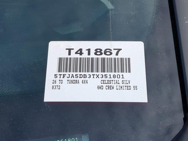 new 2026 Toyota Tundra car, priced at $57,323