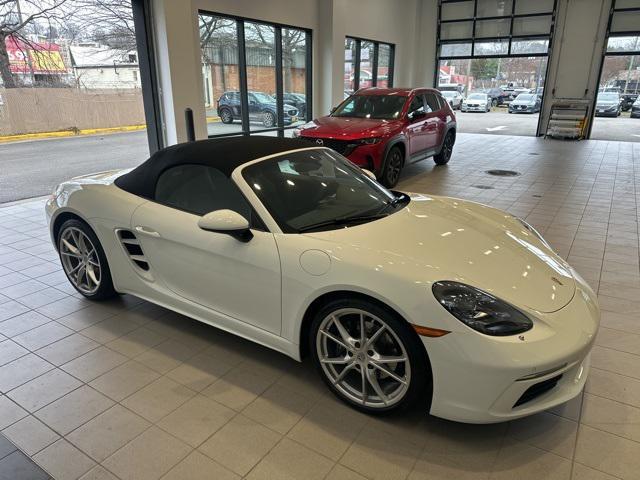 used 2021 Porsche 718 Boxster car, priced at $59,883