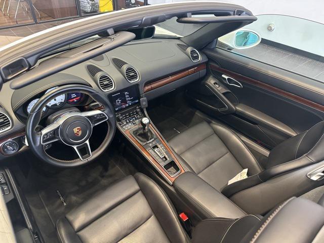 used 2021 Porsche 718 Boxster car, priced at $59,883