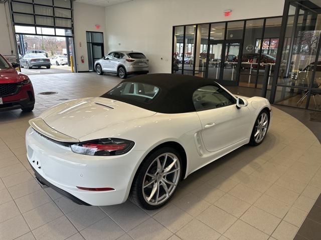 used 2021 Porsche 718 Boxster car, priced at $59,883