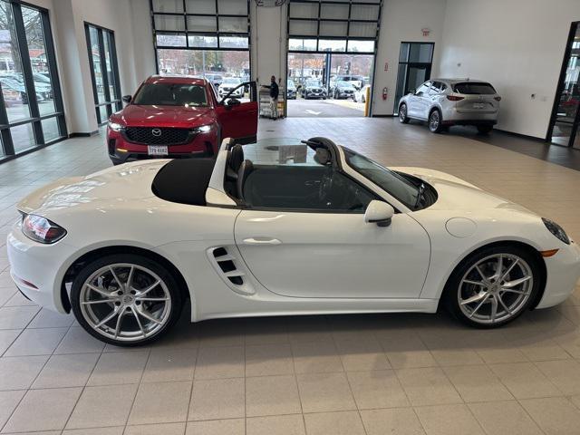 used 2021 Porsche 718 Boxster car, priced at $59,883