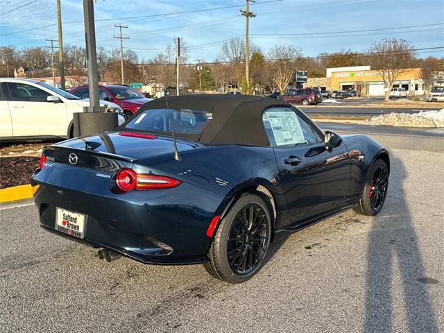 new 2025 Mazda MX-5 Miata car, priced at $39,115