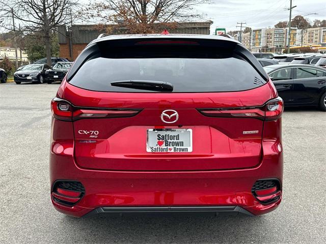 new 2025 Mazda CX-70 car, priced at $57,000