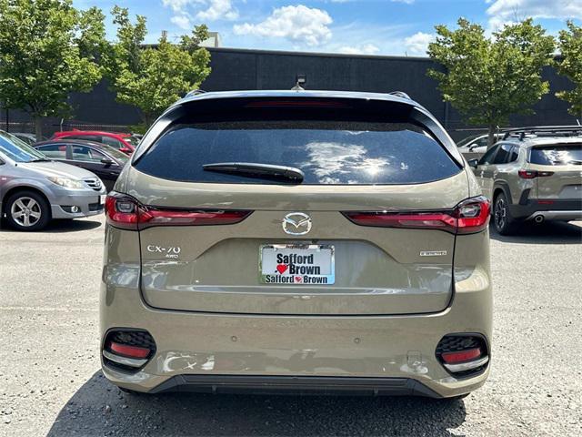 new 2025 Mazda CX-70 car, priced at $53,980