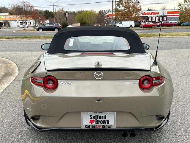 new 2024 Mazda MX-5 Miata car, priced at $39,525