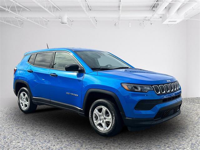 used 2022 Jeep Compass car, priced at $20,452