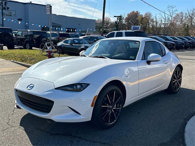 new 2024 Mazda MX-5 Miata RF car, priced at $38,645