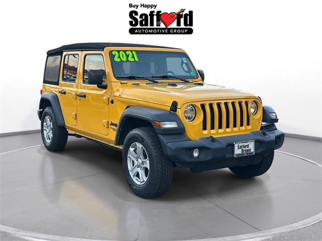 used 2021 Jeep Wrangler Unlimited car, priced at $22,800