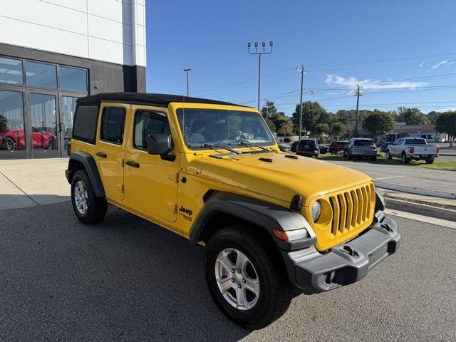 used 2021 Jeep Wrangler Unlimited car, priced at $27,063