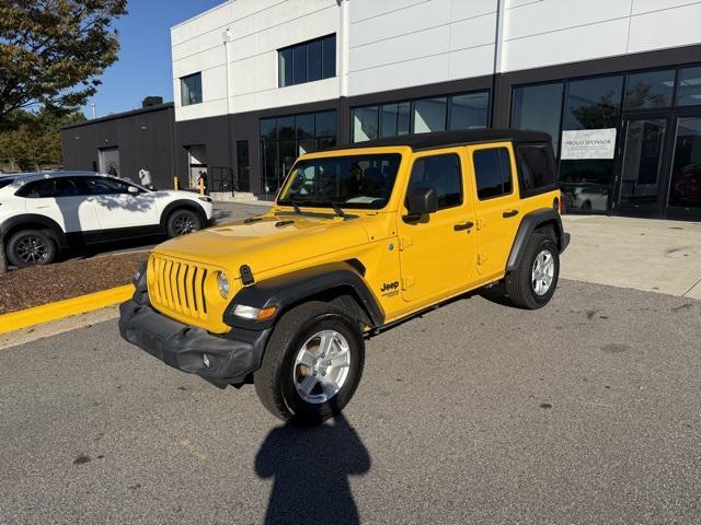 used 2021 Jeep Wrangler Unlimited car, priced at $27,063