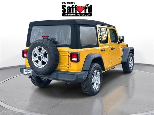 used 2021 Jeep Wrangler Unlimited car, priced at $22,800