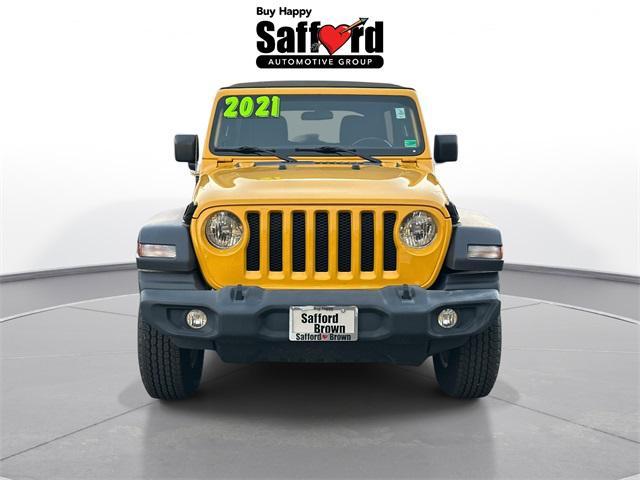 used 2021 Jeep Wrangler Unlimited car, priced at $22,800