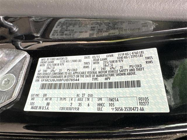 used 2015 Ford Escape car, priced at $13,887