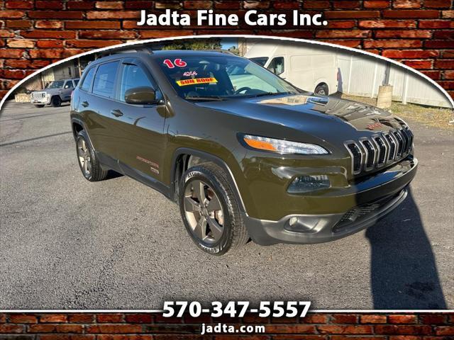 used 2016 Jeep Cherokee car, priced at $15,800