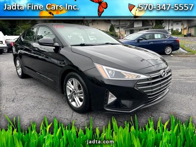 used 2020 Hyundai Elantra car, priced at $14,300