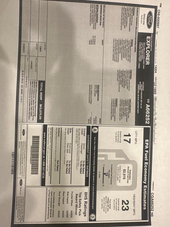 used 2012 Ford Explorer car, priced at $13,700