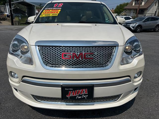 used 2012 GMC Acadia car, priced at $13,500