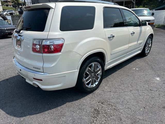 used 2012 GMC Acadia car, priced at $13,500