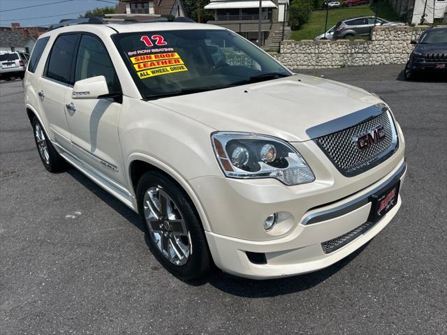 used 2012 GMC Acadia car, priced at $13,500