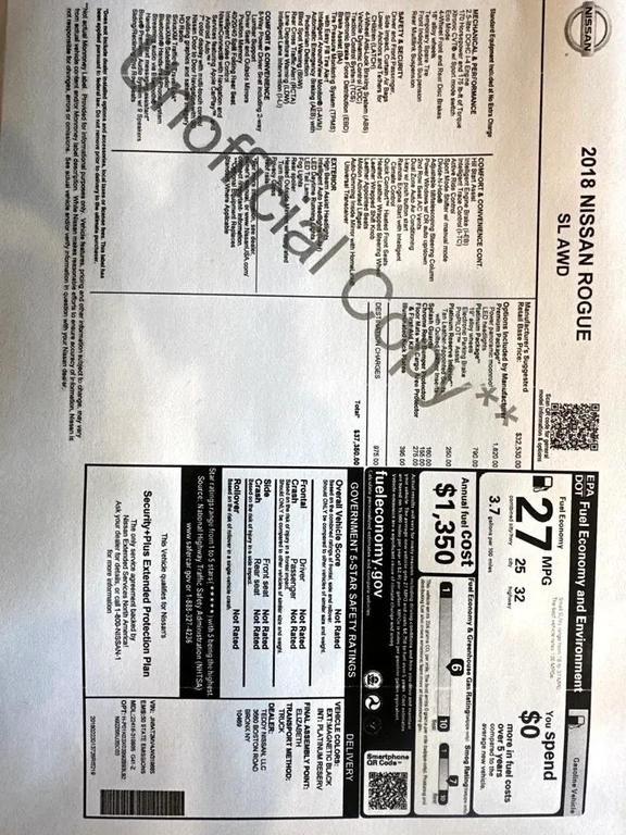 used 2018 Nissan Rogue car, priced at $17,500