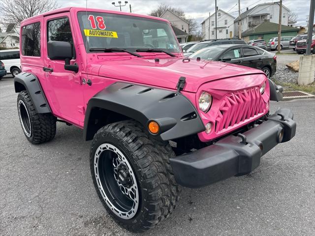 used 2018 Jeep Wrangler JK car, priced at $26,250