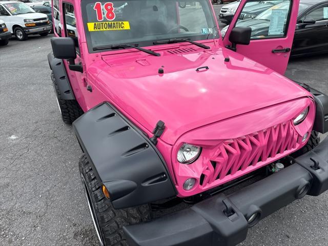 used 2018 Jeep Wrangler JK car, priced at $26,250