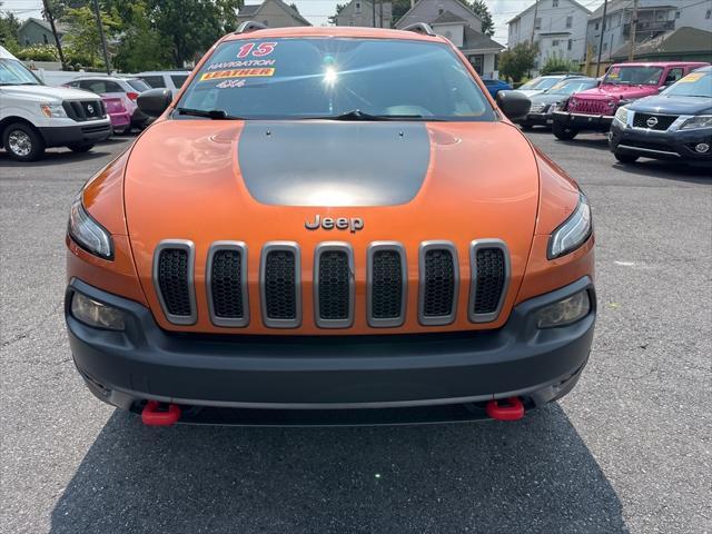 used 2015 Jeep Cherokee car, priced at $17,300