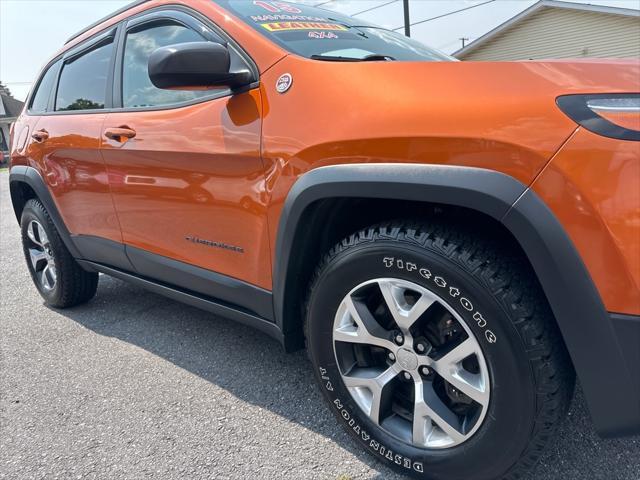 used 2015 Jeep Cherokee car, priced at $17,300