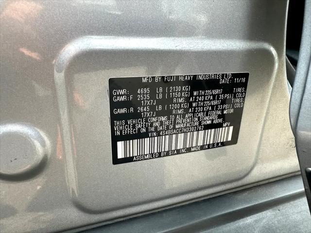 used 2017 Subaru Outback car, priced at $15,500