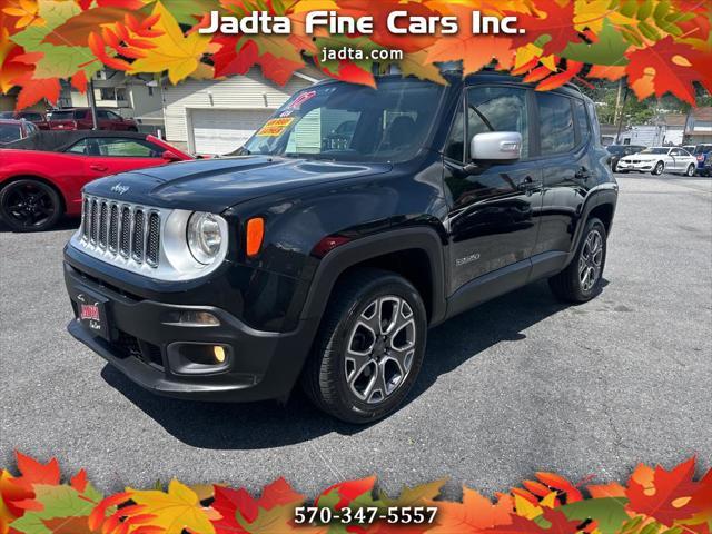 used 2017 Jeep Renegade car, priced at $14,800