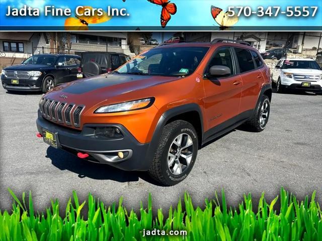 used 2016 Jeep Cherokee car, priced at $15,400