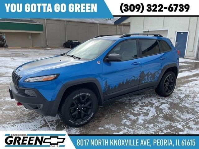 used 2017 Jeep Cherokee car, priced at $12,789